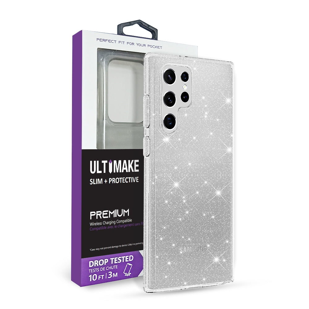 Samsung Galaxy S22 Ultra Clear Shockproof Case Cover - Clear