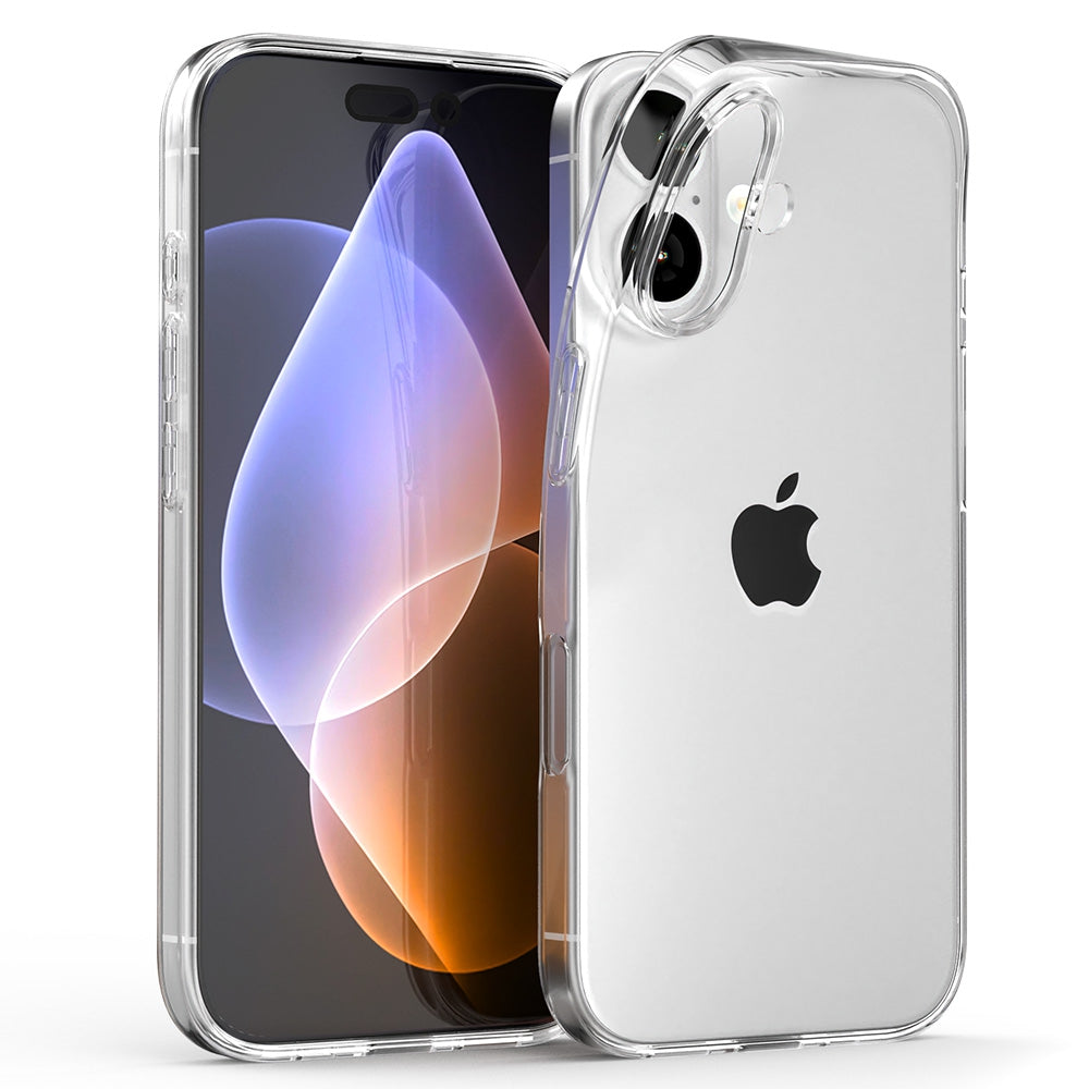 iPhone 17 Clear Shockproof Case Cover - Clear