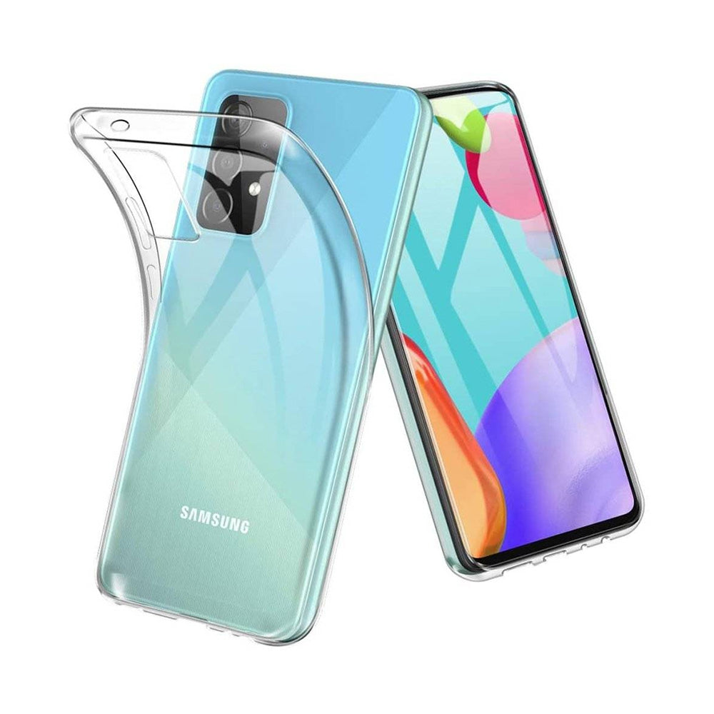 Samsung Galaxy A72 Clear Shockproof Case Cover - Clear