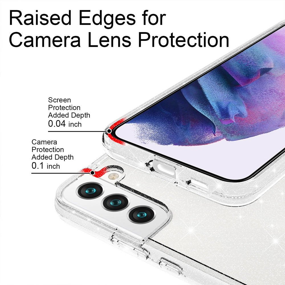 Samsung Galaxy S22 Plus Clear Shockproof Case Cover - Clear