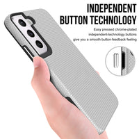 Thumbnail for Samsung Galaxy S23 Plus Heavy-Duty Armor Case Cover - Black