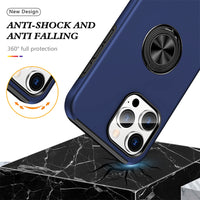 Thumbnail for iPhone 16 Pro Shockproof MagSafe Case Cover - Black
