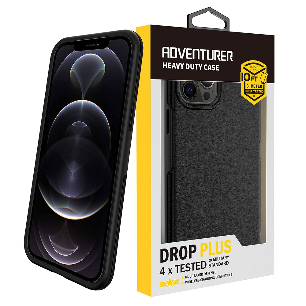 Hybrid Beatles Shockproof Case Cover for iPhone 14 Pro Max - Black