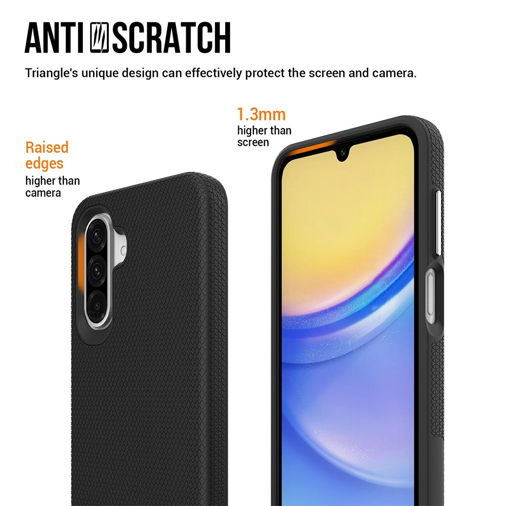 Samsung Galaxy A26 Heavy-Duty Armor Case Cover - Black