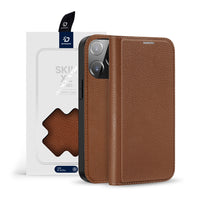 Thumbnail for SKIN-X Series Magnetic Flip Case Cover for iPhone 14 Pro - Black