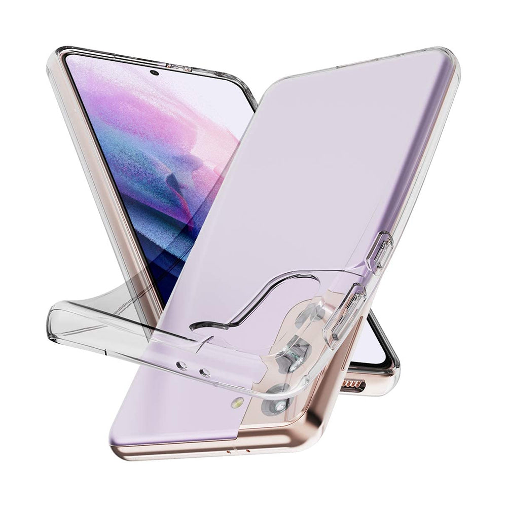 Samsung Galaxy S21 Clear Shockproof Case Cover - Clear