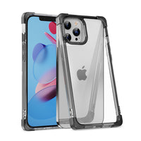 Thumbnail for iphone-12-pro-max-clear-shockproof-case-cover-black-19489 Clear Black