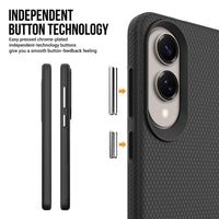Thumbnail for Samsung Galaxy S25 Edge Heavy-Duty Armor MagSafe Case Cover - Black