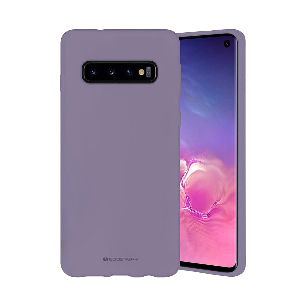 Samsung Galaxy S10 Premium Silicone Case Cover - Black
