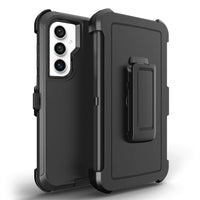 Thumbnail for samsung-galaxy-s24-fe-heavy-duty-armor-case-cover-black-171391 Black