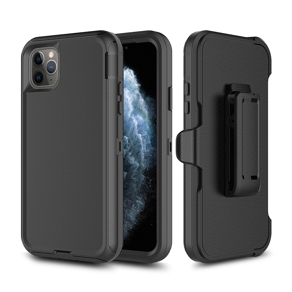 iphone-11-pro-heavy-duty-armor-case-cover-black-22365 Black