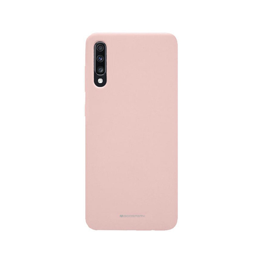 Samsung Galaxy A70 Premium Silicone Case Cover - Grey