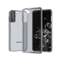 Thumbnail for Samsung Galaxy S21 Plus Clear Shockproof Case Cover - Black