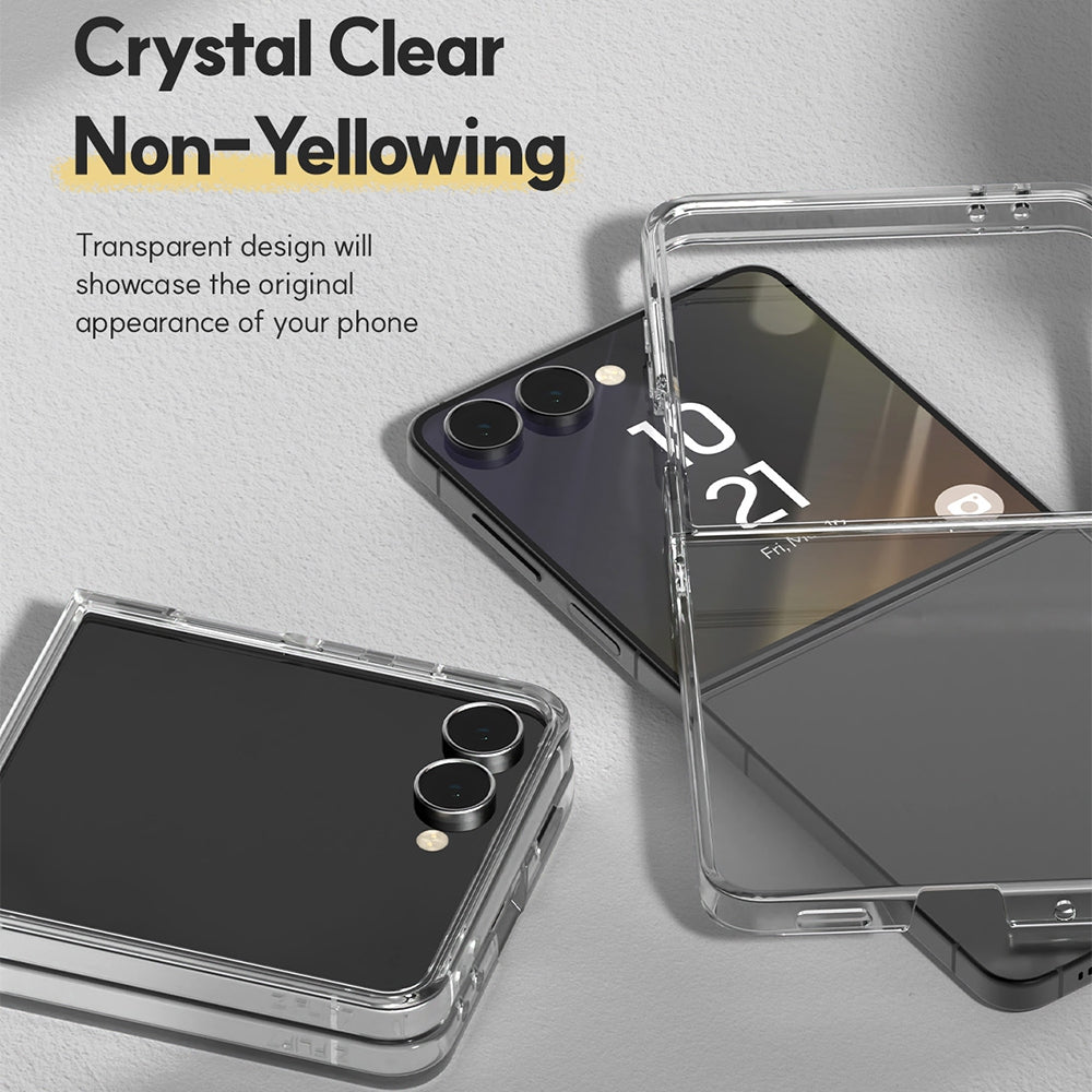 Samsung Galaxy Z Flip7 Leather Wallet Flip Case Cover