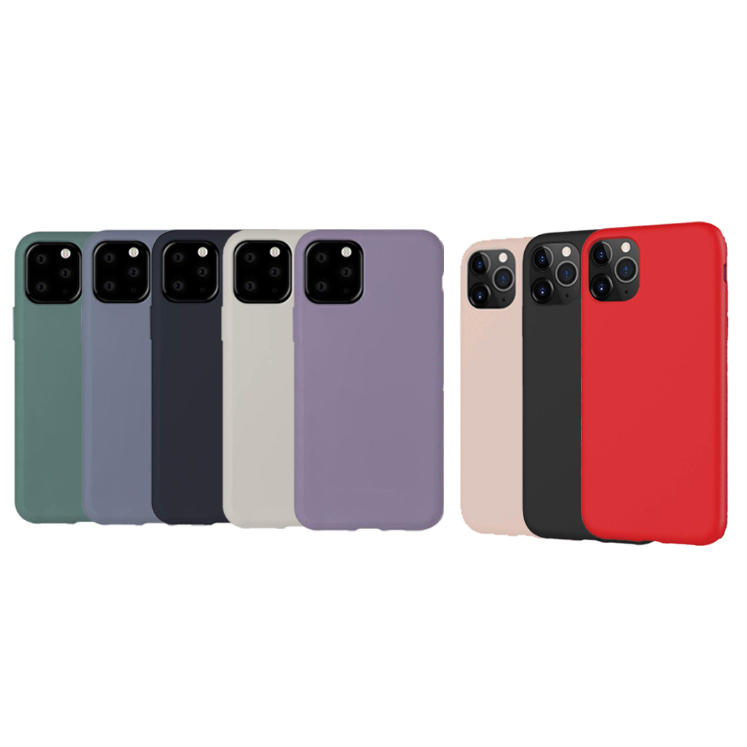 iPhone 11 Pro Compatible Case Cover With Premium Silicone -Purple