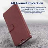 Thumbnail for iPhone 15 Pro Max Case Cover Compatible With Bluemoon Diary - Red