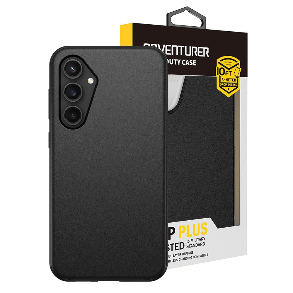 Hybrid Beatles Shockproof Case Cover for Samsung Galaxy S24 - Black