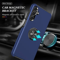 Thumbnail for Magnetic Ring Holder Shockproof Cover Case for Samsung Galaxy A15 5G A156B - Pink