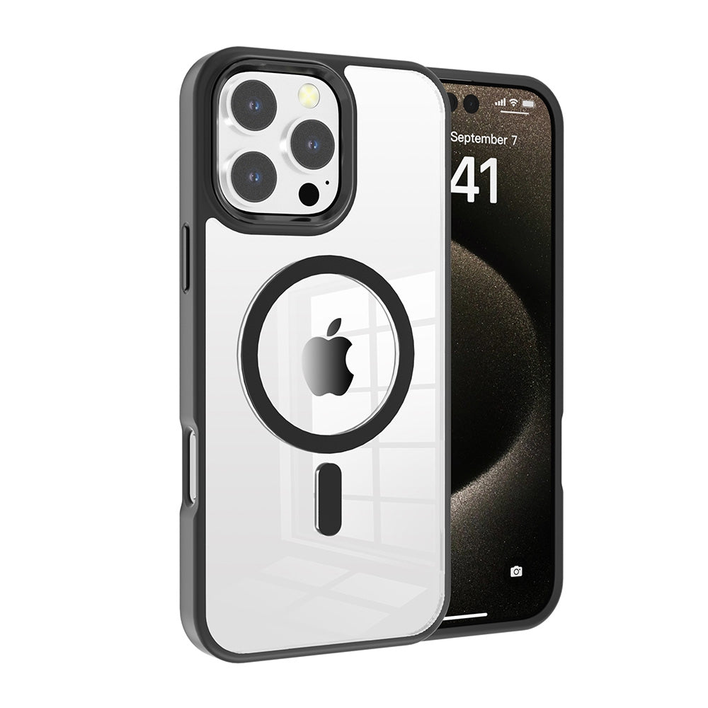 iphone-16-pro-clear-shockproof-magsafe-case-cover-black-166694 Black