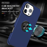 Thumbnail for iPhone 16 Pro Shockproof MagSafe Case Cover - Black
