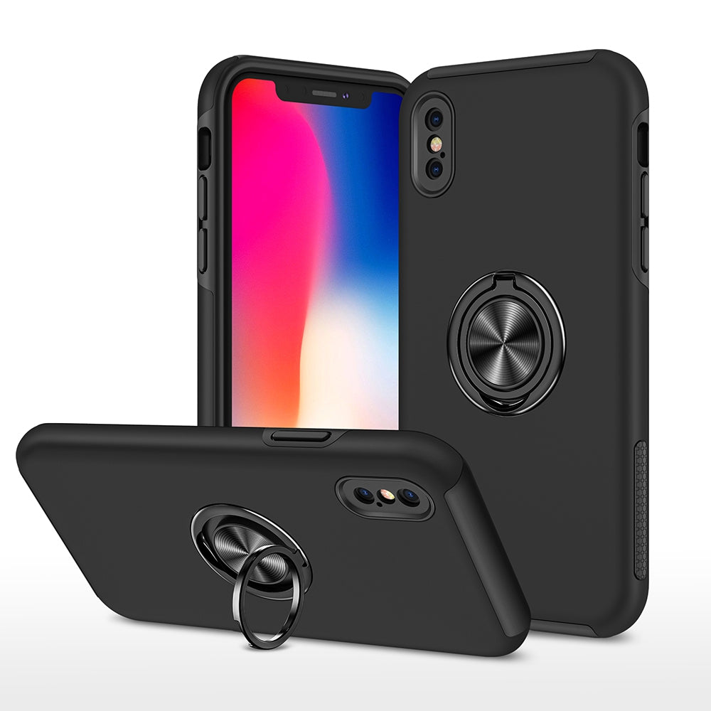 iphone-x-shockproof-magsafe-case-cover-black-21138 Black