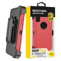 Thumbnail for iPhone XS Max Heavy-Duty Armor Case Cover - Black