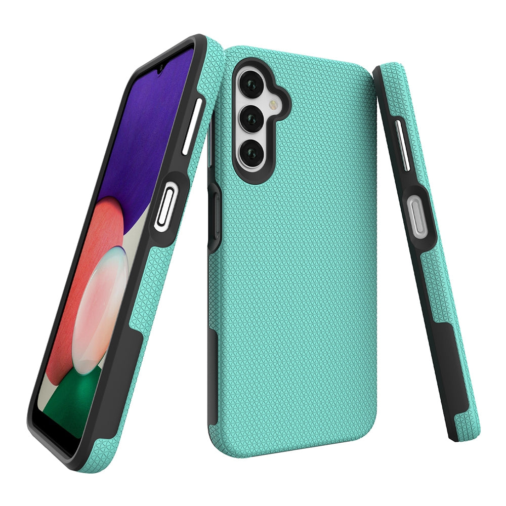 Samsung Galaxy A14 Heavy-Duty Armor Case Cover - Black