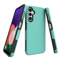 Thumbnail for Samsung Galaxy A14 Heavy-Duty Armor Case Cover - Black