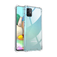 Thumbnail for Samsung Galaxy A71 Clear Shockproof Case Cover - Clear