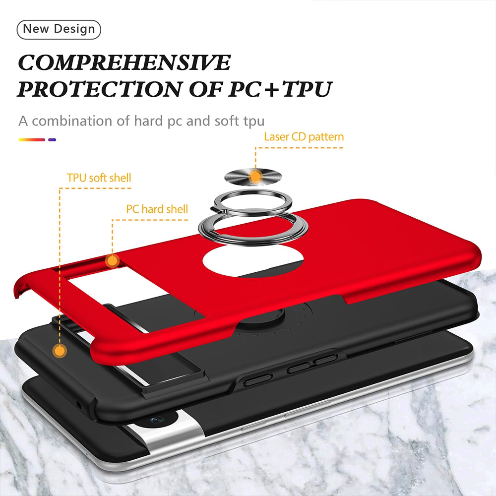 Google Pixel 8 Pro Shockproof MagSafe Case Cover - Black