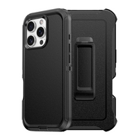 Thumbnail for iPhone 16 Pro Max Tough Armor Case Cover: Shockproof Armour, Hard Plastic, Belt Clip Kickstand, 360 Degree Rotation, Rugged & MagSafe Compatible