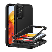 Thumbnail for Samsung Galaxy A54 Heavy-Duty Armor Case Cover - Black