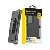 Thumbnail for Samsung Galaxy S21 Ultra Heavy-Duty Armor Case Cover - Black
