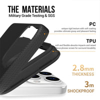 Thumbnail for iphone-16-pro-max-heavy-duty-armor-magsafe-case-cover-black-166715 Black