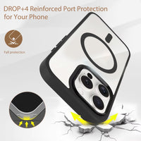 Thumbnail for iPhone 17 Air Clear Shockproof MagSafe Case Cover - White