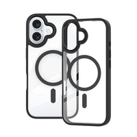 Thumbnail for iPhone 17 Clear Shockproof MagSafe Case Cover - White