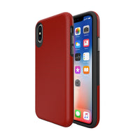 Thumbnail for iPhone XR Heavy-Duty Armor Case Cover - Black
