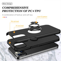 Thumbnail for iphone-14-pro-shockproof-magsafe-case-cover-black-21134 Black