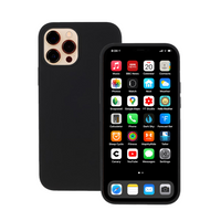 Thumbnail for iPhone 12 Pro Max Compatible Case Cover with Premium Silicone – Black