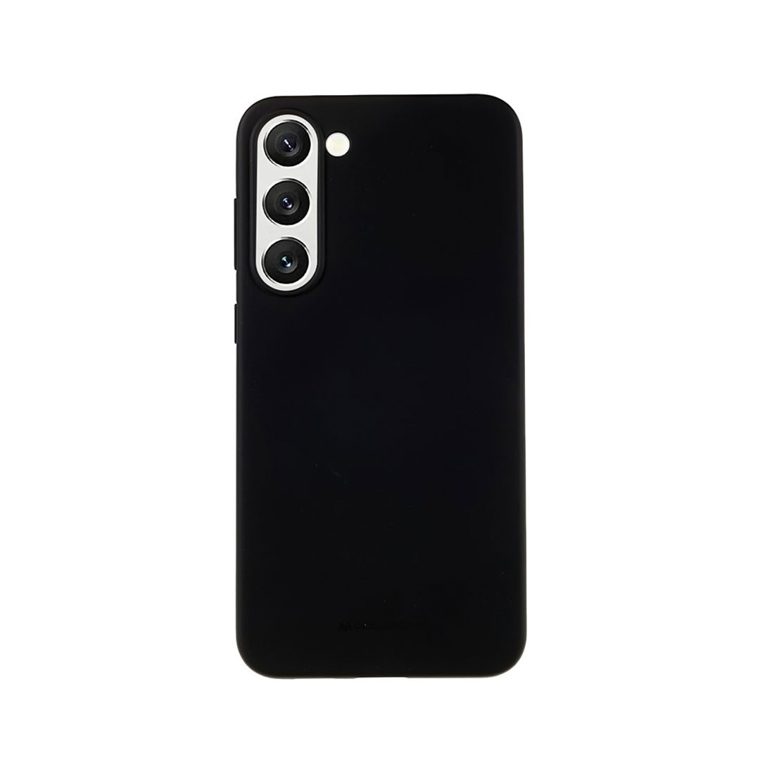 Samsung Galaxy S24 Compatible Case Cover  With Premium Soft Feeling Jelly - Black