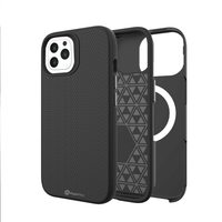 Thumbnail for iPhone 16 Pro Rugged Shockproof Case Cover: MagSafe Compatible, High-Quality, Fingerprint-Resistant, Hard Protection - Black