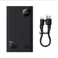 Thumbnail for Adaman2 Digital Display Fast Charge Power Bank 20000mAh 30W (VOOC Edition)-Black