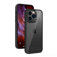 Thumbnail for iPhone 14 Plus Compatible Case Cover With Shockproof Metal Camera Lens And Protection - Black