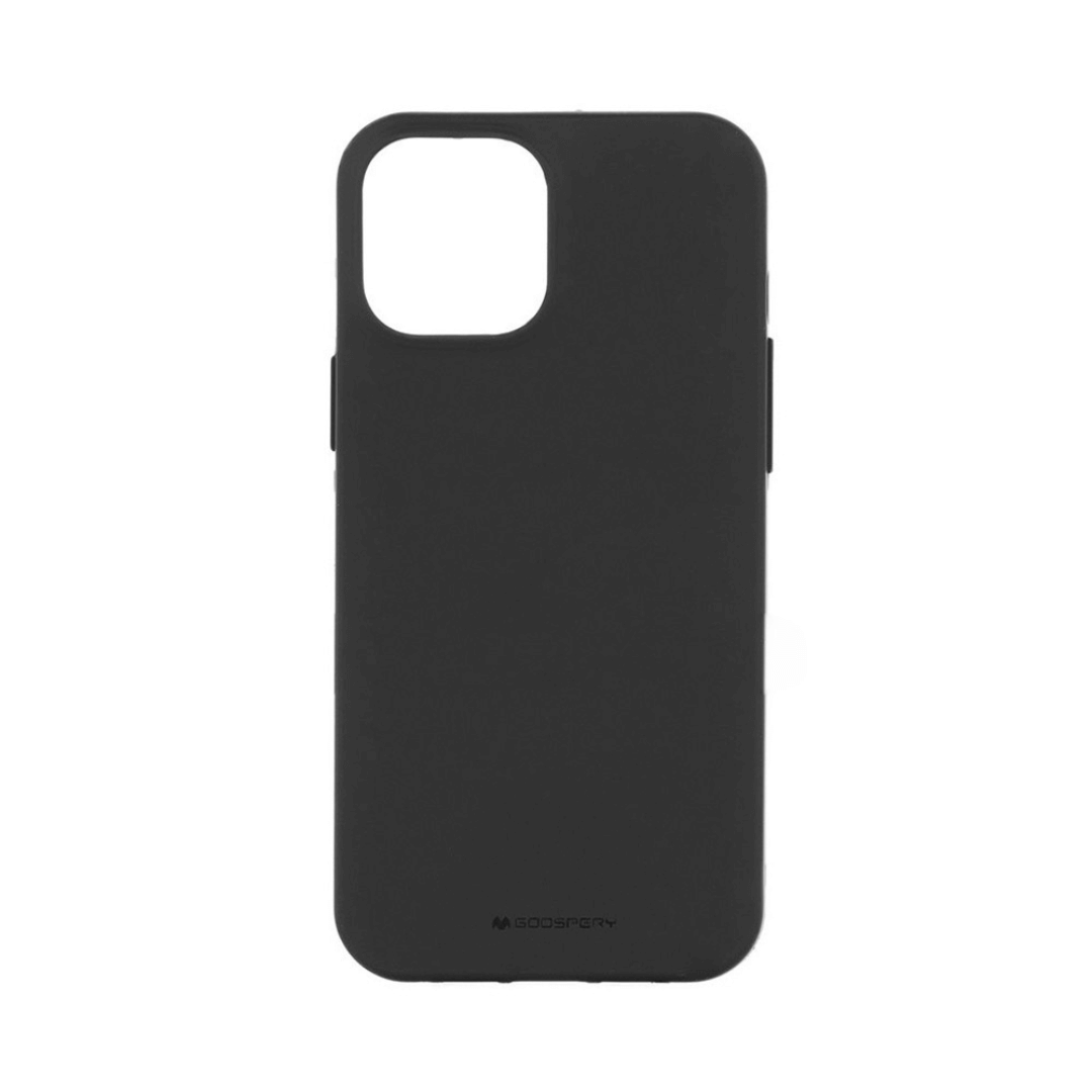 iPhone 13 Mini Compatible Case Cover With Soft Feeling Jelly- Black