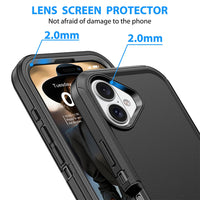 Thumbnail for iPhone 16 Heavy-Duty Armor MagSafe Case Cover