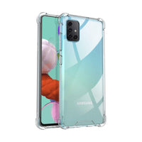 Thumbnail for Samsung Galaxy A51 Clear Shockproof Case Cover - Clear