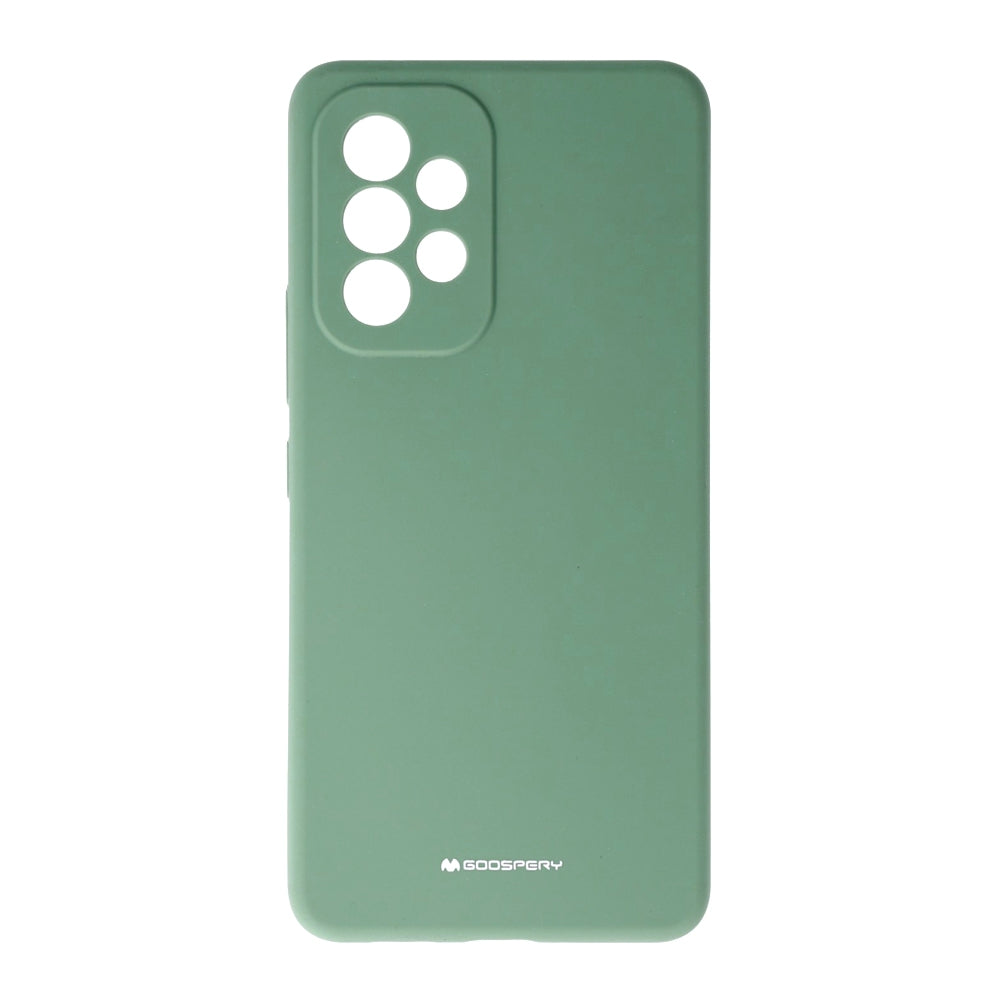 Samsung Galaxy A73 Premium Silicone Case Cover - Black