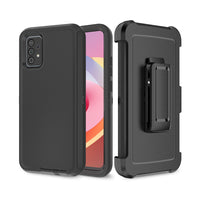 Thumbnail for Samsung Galaxy A33 Heavy-Duty Armor Case Cover - Black