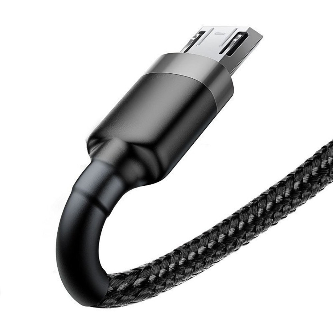 Double Side Insertion Micro USB to USB-A Fast Charging Cable 0.3M