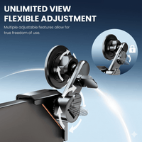 Thumbnail for Magnetic Dashboard Phone Mount Black — Central Console Holder, Universal Fit, Strong Magnetic Hold | Australian Stock